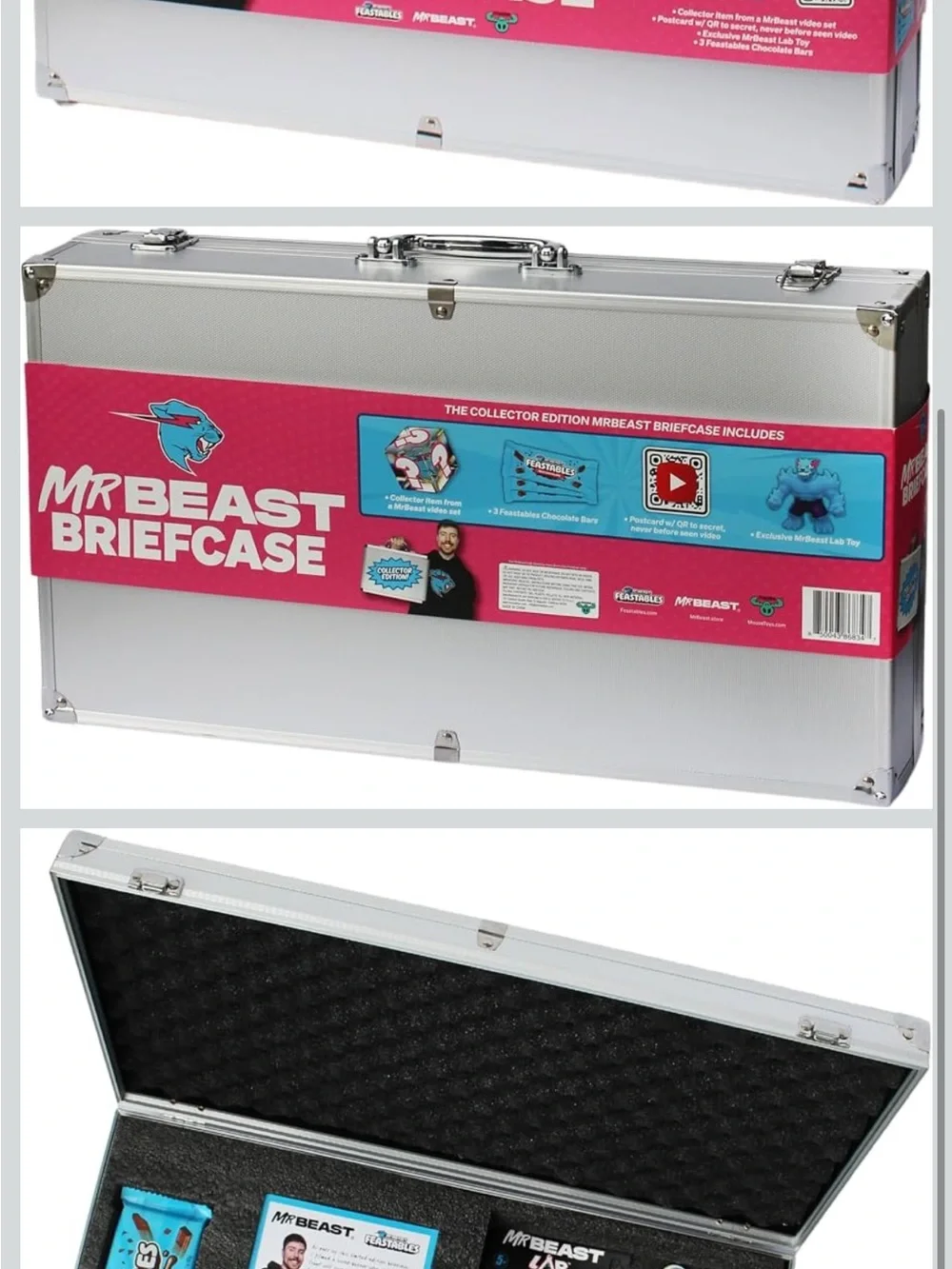MrBeast Briefcase - limited edition- Halloween feastable theme, Briefcase